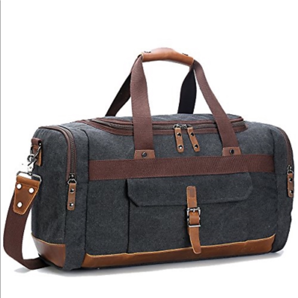 BLUBOON Duffel Bag Canvas Weekender